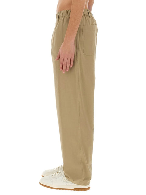 HEAVY COTTON POPLIN PANTS