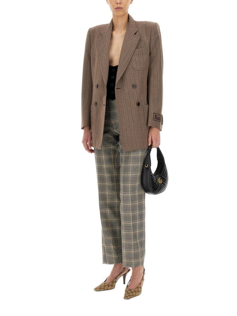 HERRINGBONE WOOL JACKET