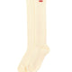 HIGH SOCKS WITH LOGO PATCH