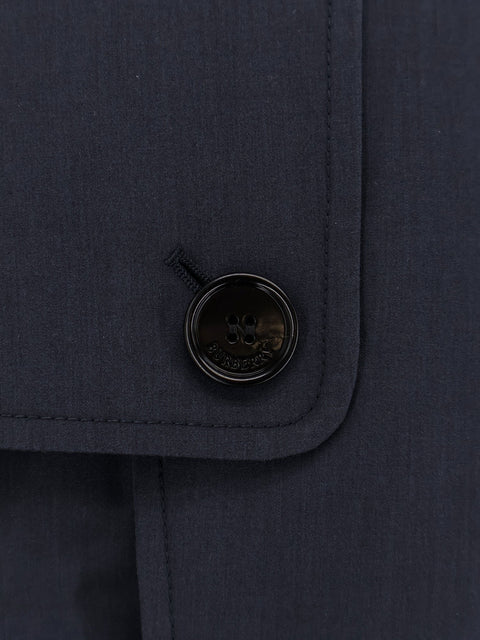 Highbury cotton blend trench