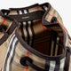 Highlands coated canvas backpack with front logo