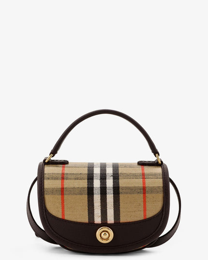 Highlands crossbody bag with iconic Check pattern