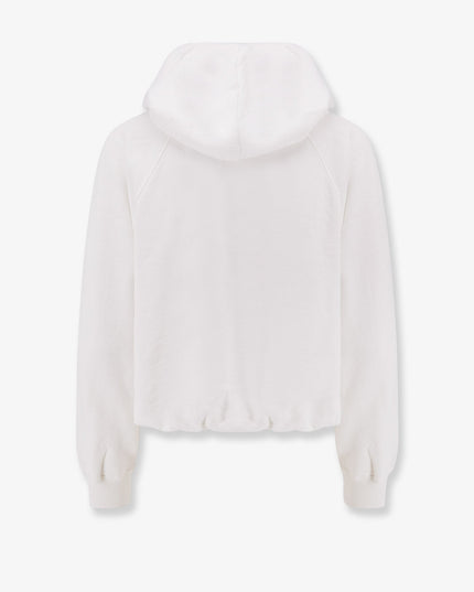 Hooded cotton sweatshirt