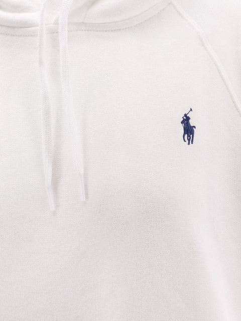 Hooded cotton sweatshirt