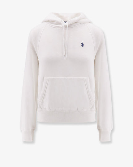 Hooded cotton sweatshirt