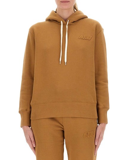 HOODED SWEATSHIRT WITH LOGO