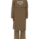 HOODED TRENCH COAT