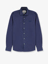 Ice cotton shirt with embroidered logo on the front
