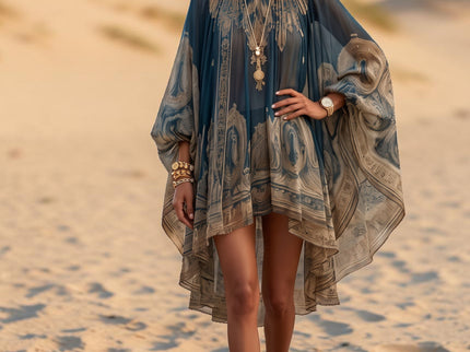 Damenkleid Miami Beach | New Collection Summer | Navy Blue