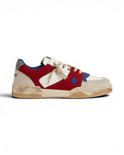 DSQUARED2 Spiker Sneaker rosso