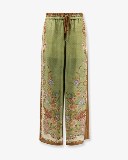 Indra silk trousers
