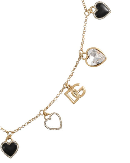 "ITALIAN TAILORING" NECKLACE WITH HEARTS