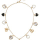 "ITALIAN TAILORING" NECKLACE WITH HEARTS