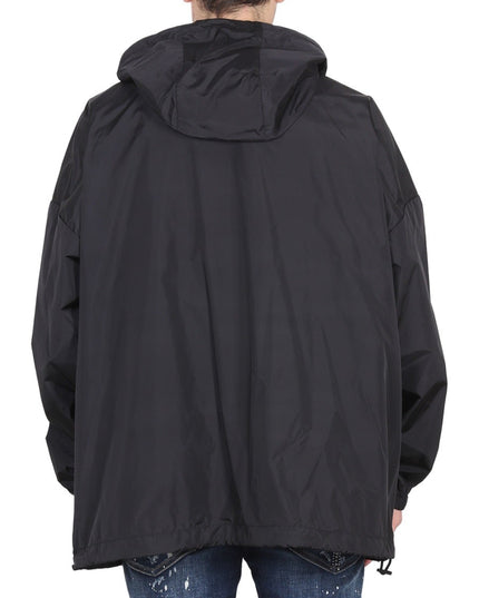 JACKET WITH LOGO PATCH