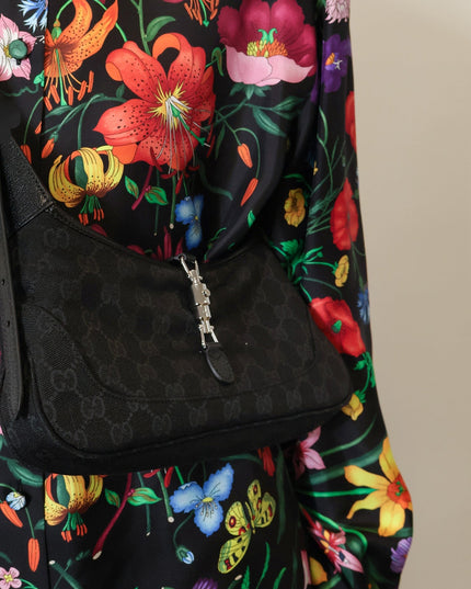 Jackie Slim GG canvas shoulder bag