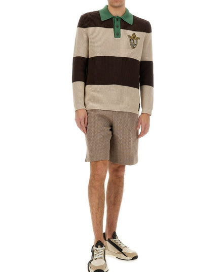 JACQUARD BERMUDA SHORTS
