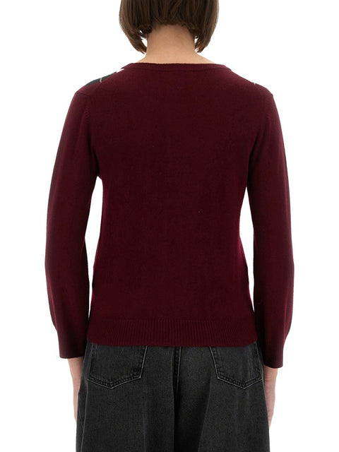 JACQUARD CASHMERE CARDIGAN