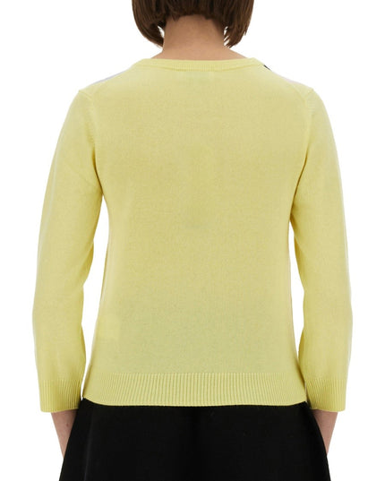 JACQUARD CASHMERE CARDIGAN