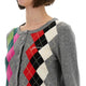 JACQUARD CASHMERE CARDIGAN