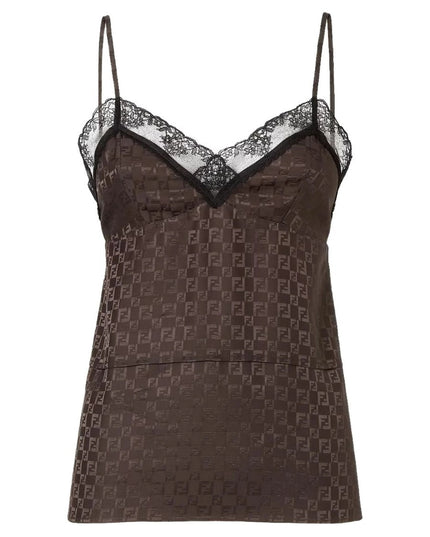 "JACQUARD FF" TOP
