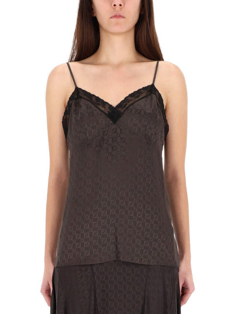 "JACQUARD FF" TOP