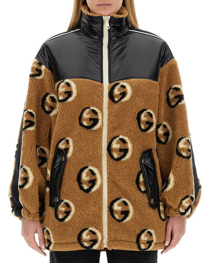 JACQUARD ZIPPER JACKET