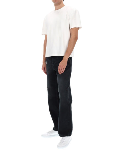 JEANS CON APPLICAZIONE LOGO