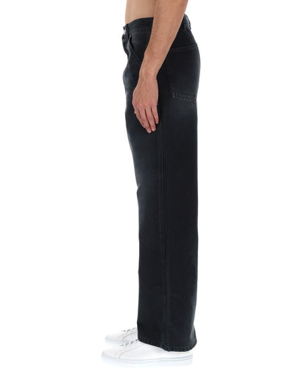 JEANS CON APPLICAZIONE LOGO