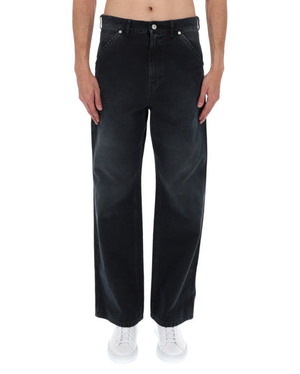 JEANS CON APPLICAZIONE LOGO
