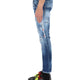JEANS "SKATER" EFFETTO "DESTROY"