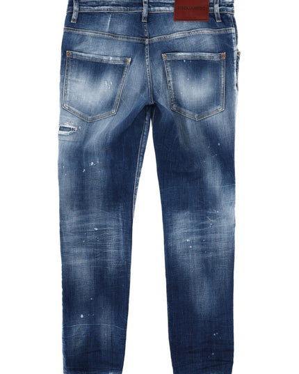 JEANS "SKATER" EFFETTO "DESTROY"
