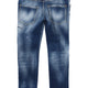 JEANS "SKATER" EFFETTO "DESTROY"