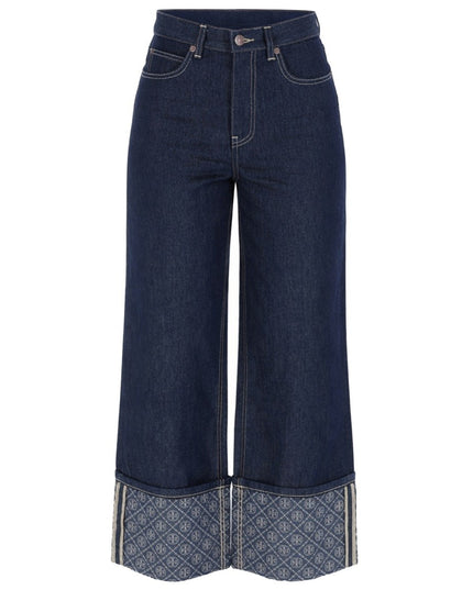 JEANS WITH LAPELS