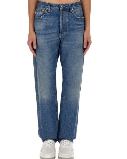 JEANS WITH LOGO DETAIL