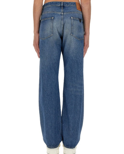 JEANS WITH LOGO DETAIL