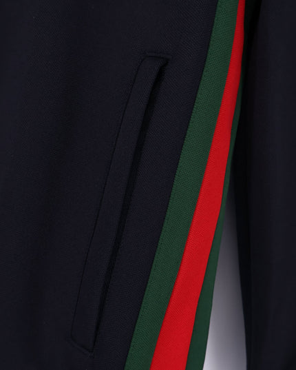 Jersey sweatshirt with lateral Web Band