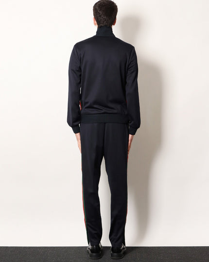 Jersey sweatshirt with lateral Web Band
