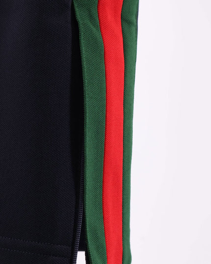 Jersey trouser with lateral Web detail