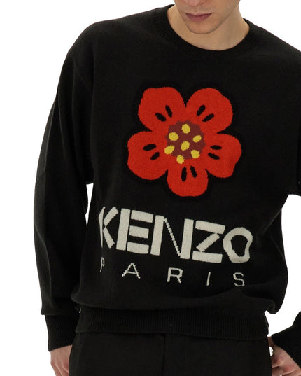 JERSEY WITH EMBROIDERY BOKE FLOWER