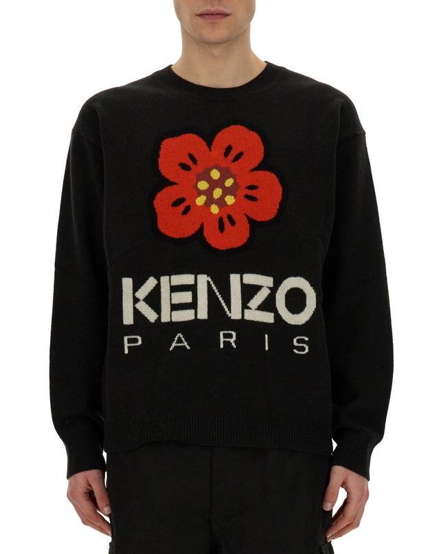 JERSEY WITH EMBROIDERY BOKE FLOWER