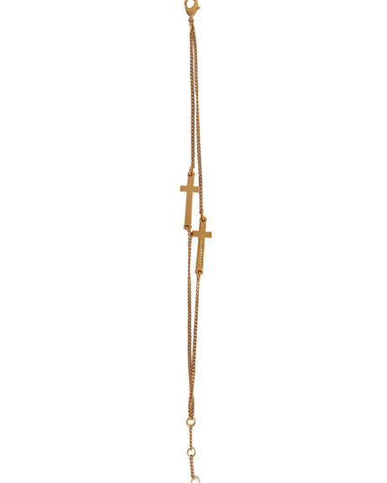 "JESUS" BRACELET WITH CROSS PENDANT