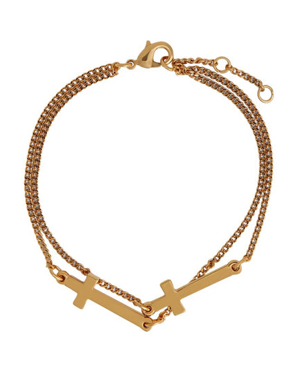 "JESUS" BRACELET WITH CROSS PENDANT