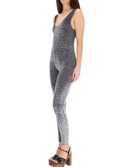 JUMPSUIT WITH "GG" EMBROIDERY