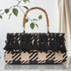Carol 20 - Hahnentritt - Baguette mit Besatz - ModeEcho