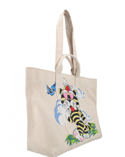 KENZO CARTOON TOTE BAG LARGE