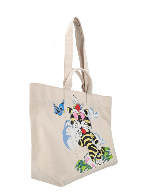 KENZO CARTOON TOTE BAG LARGE