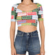 KENZO LABELS SHORT TOP