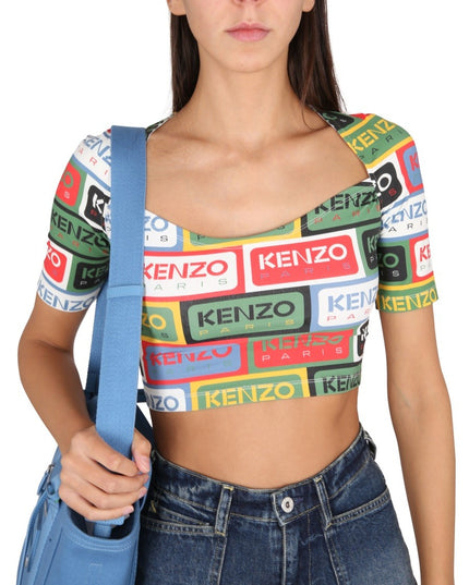 KENZO LABELS SHORT TOP