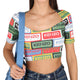 KENZO LABELS SHORT TOP