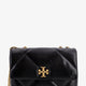 Kira Diamond Quilt Convertible leather crossbody bag